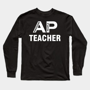 AP Teacher Long Sleeve T-Shirt